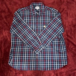 Carhartt Men’s Long Sleeve Button Down Shirt